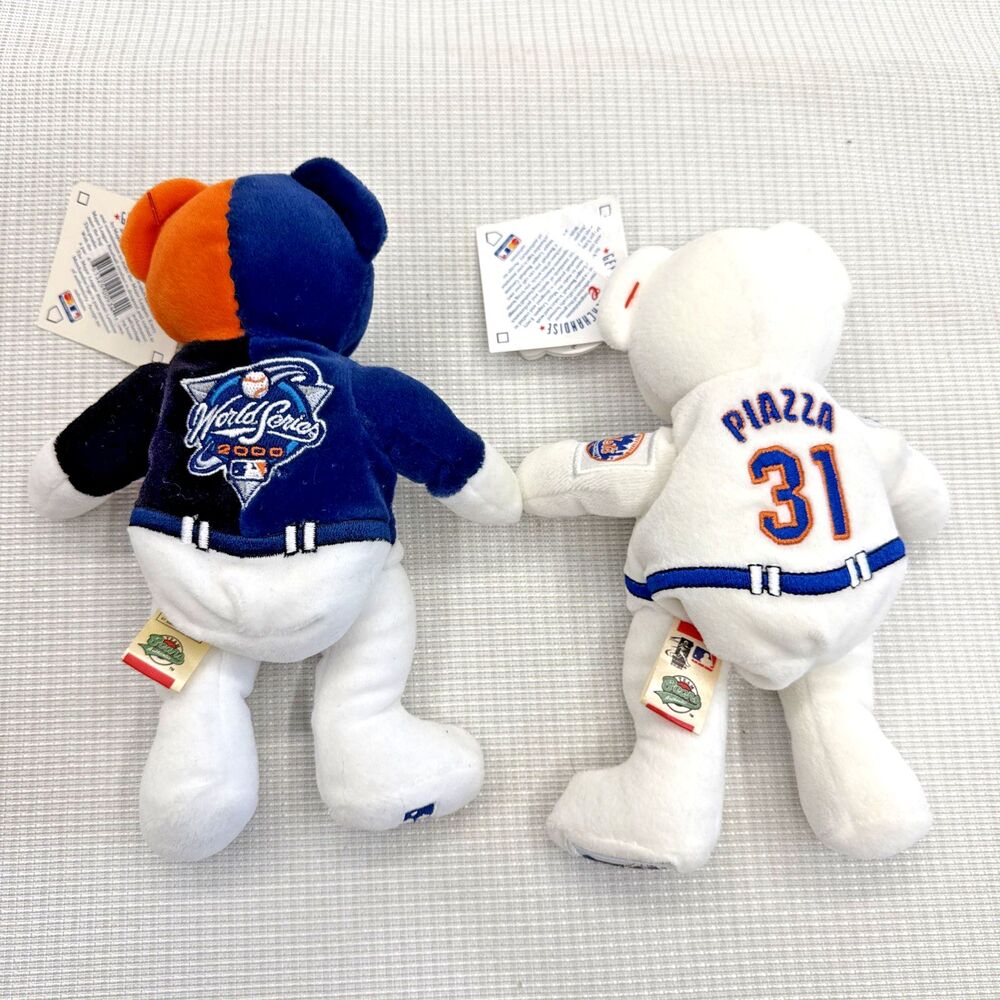 Yankees Mets 2000 Subway World Series + All-Star Game 99 Piazza Beanies NWT Rare - Picture 2 of 16